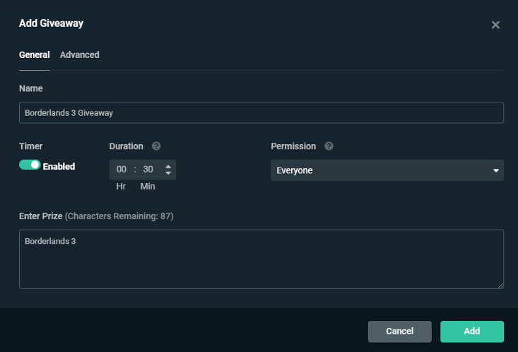 How to Run a Giveaway in Streamlabs — Cloudbot 101