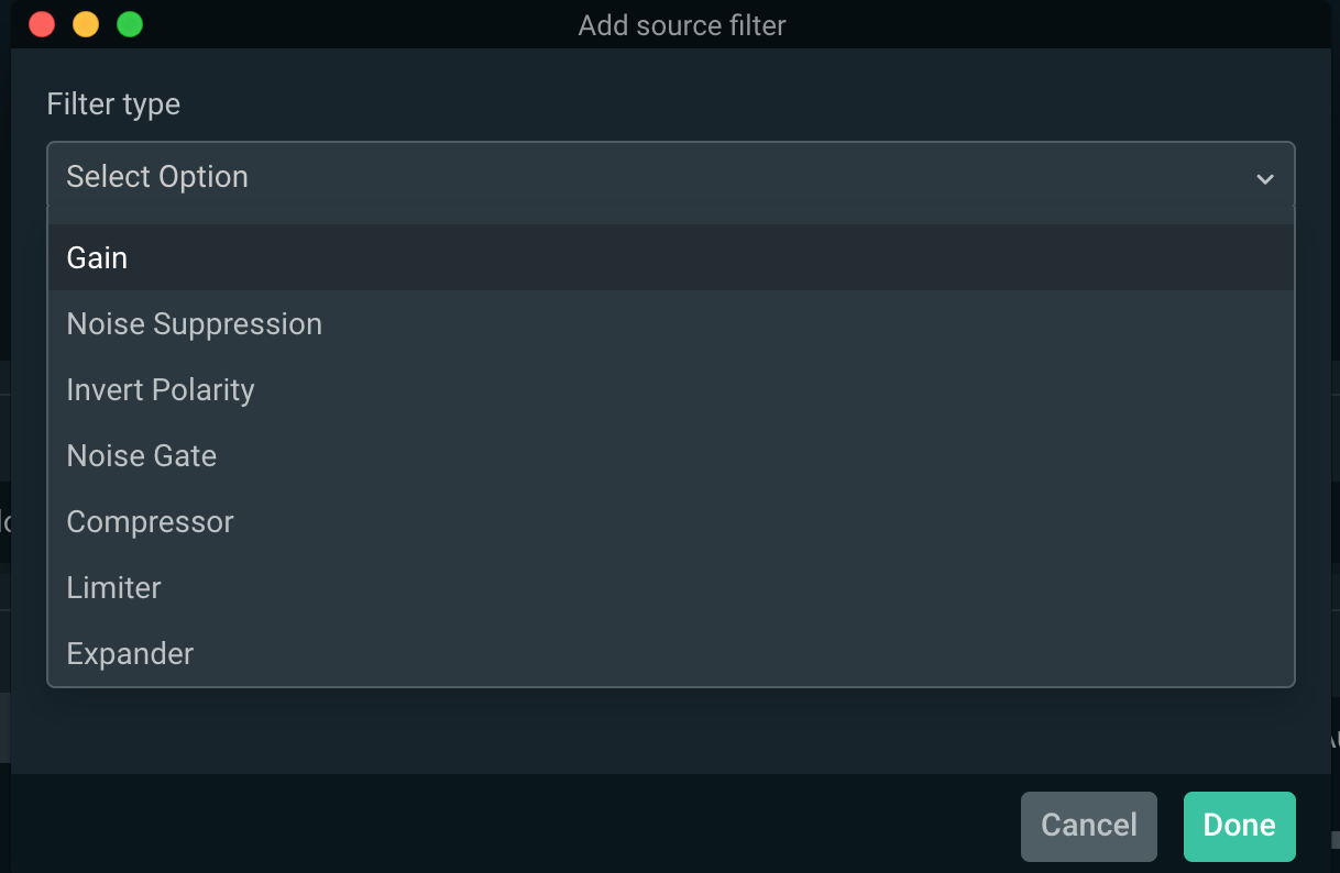 streamlabs obs mic settings