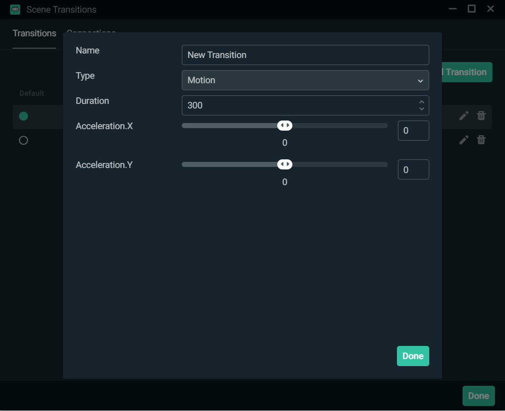 streamlabs obs transitions