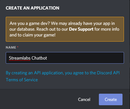 streamlabs chatbot discord bot oauth token