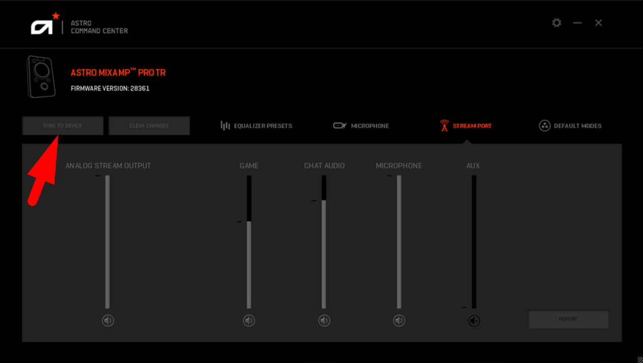 Using Stream Port on the Astro Mixamp Pro TR Edition with Consoles