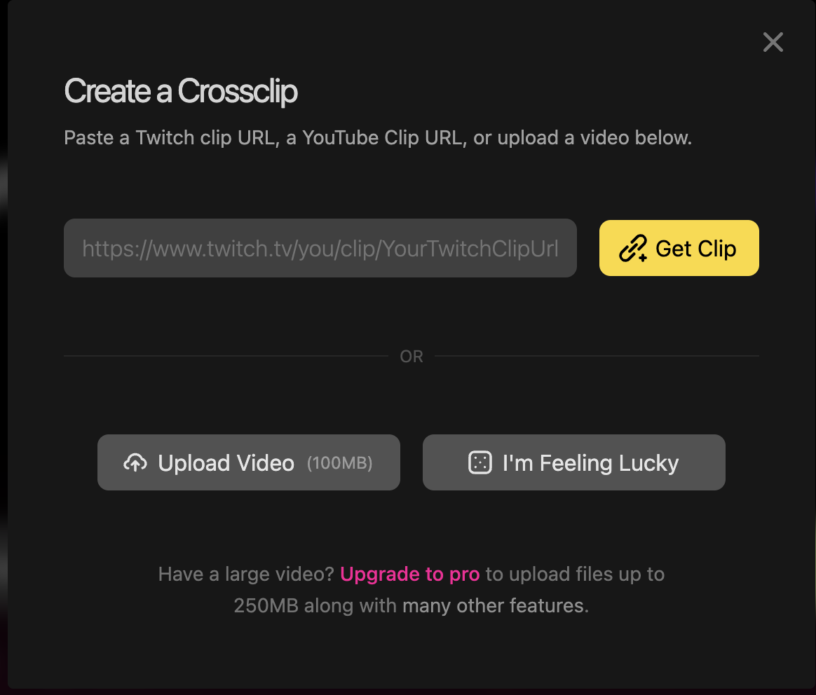 how to adjust clip length on tiktok crossclip