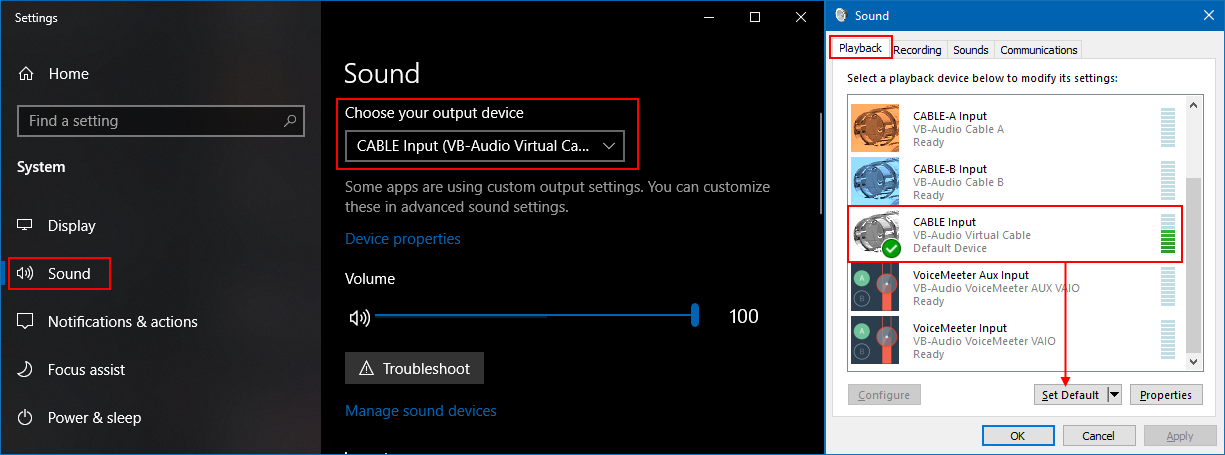 Split Audio With A Single Vac Streamlabs