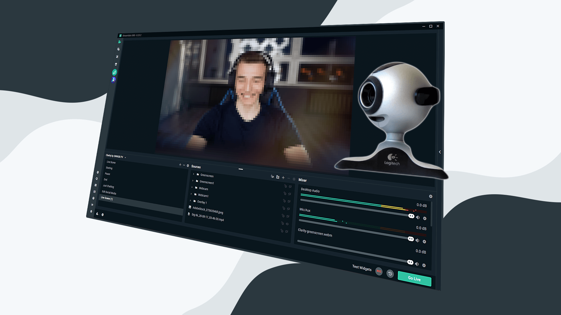 streamlabs obs webcam