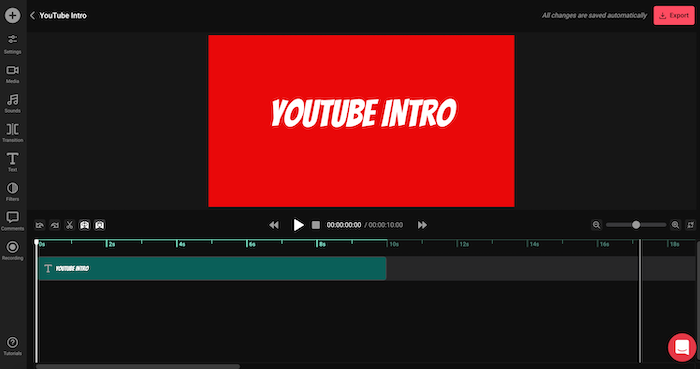 how to create a youtube video intro oslo video editor