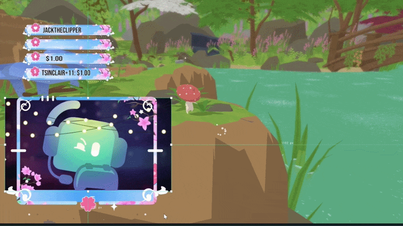 Webcam being cropped in Streamlabs Desktop