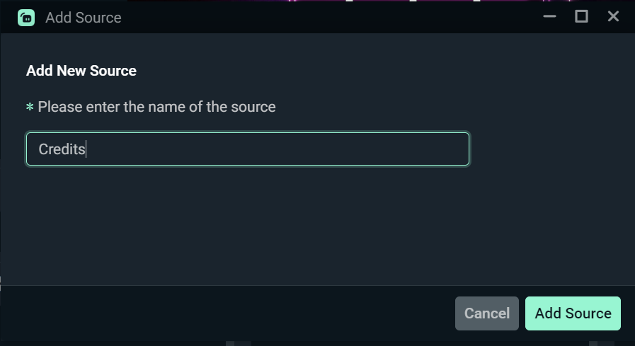 streamlabs desktop name widget window