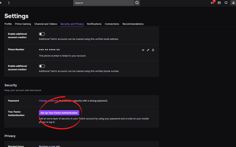 How to Reset/Change your Twitch Password and Enable 2FA, by Fixes