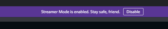 Discord - How to enable streamer mode