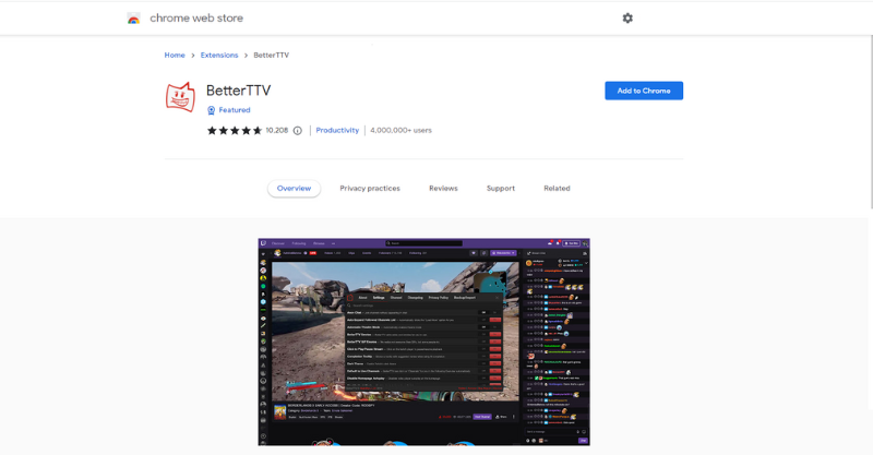 Twitch Stats Chrome Extension