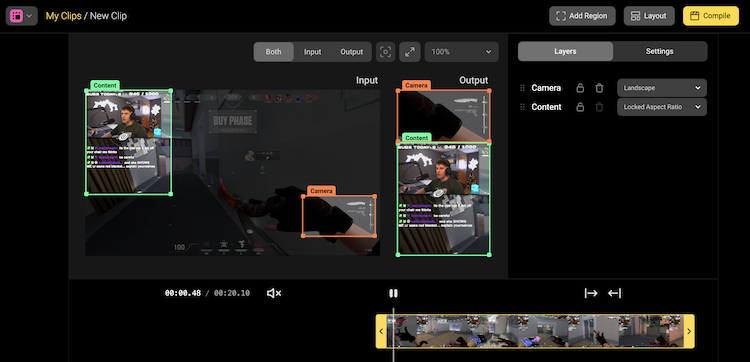 Streamlabs on X: Cross Clip is now integrated with @Kickstreaming! Press  the Streamlabs button on any Kick clip, and we'll automatically import it  to Cross Clip so you can edit, re-size, and