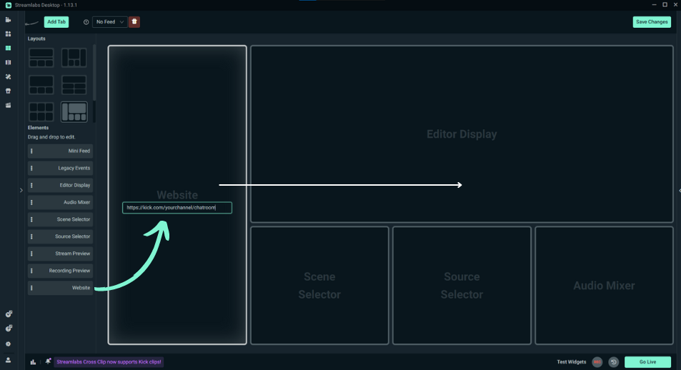 Streamlabs on X: Cross Clip is now integrated with @Kickstreaming! Press  the Streamlabs button on any Kick clip, and we'll automatically import it  to Cross Clip so you can edit, re-size, and