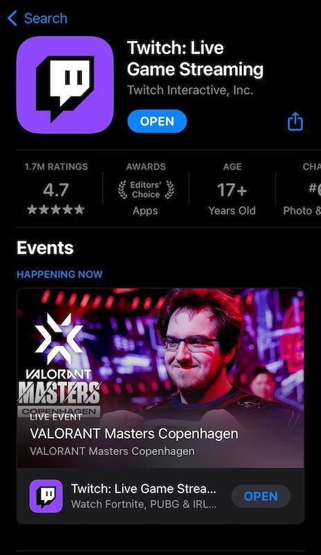 New Twitch Mobile App Available Now