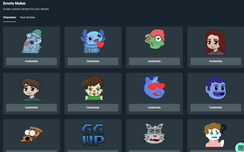 Twitch Emotes Categories - Free Twitch Emotes