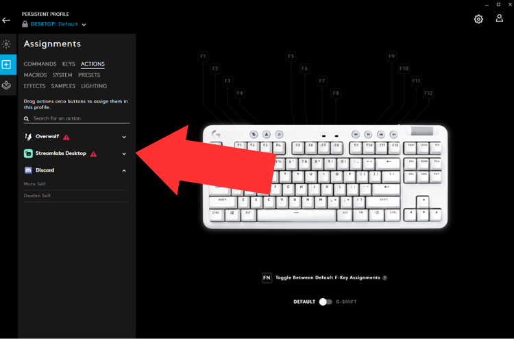Logitech G HUB Integration with Streamlabs Desktop | Streamlabs