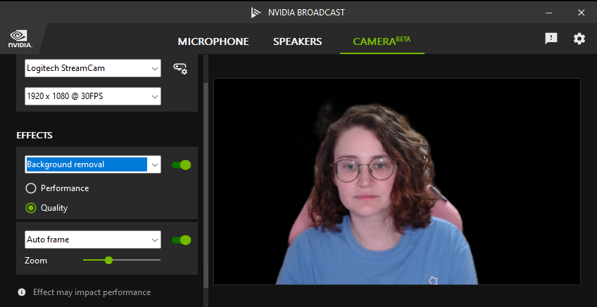 how to use nvidia broadcast with streamlabs