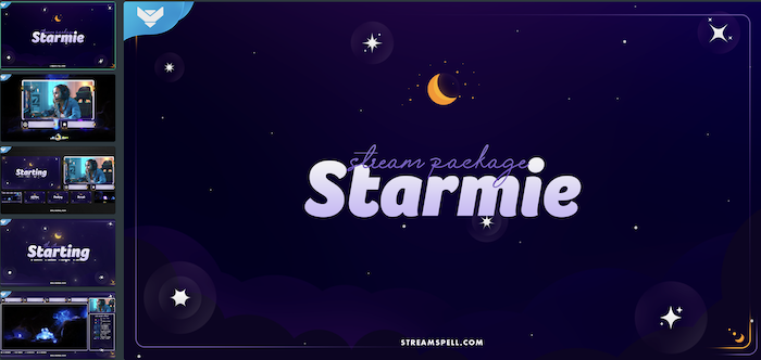 Cozy Night Stream Package – StreamSpell