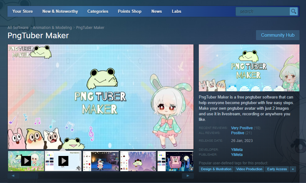 PngTuber Maker on Steam