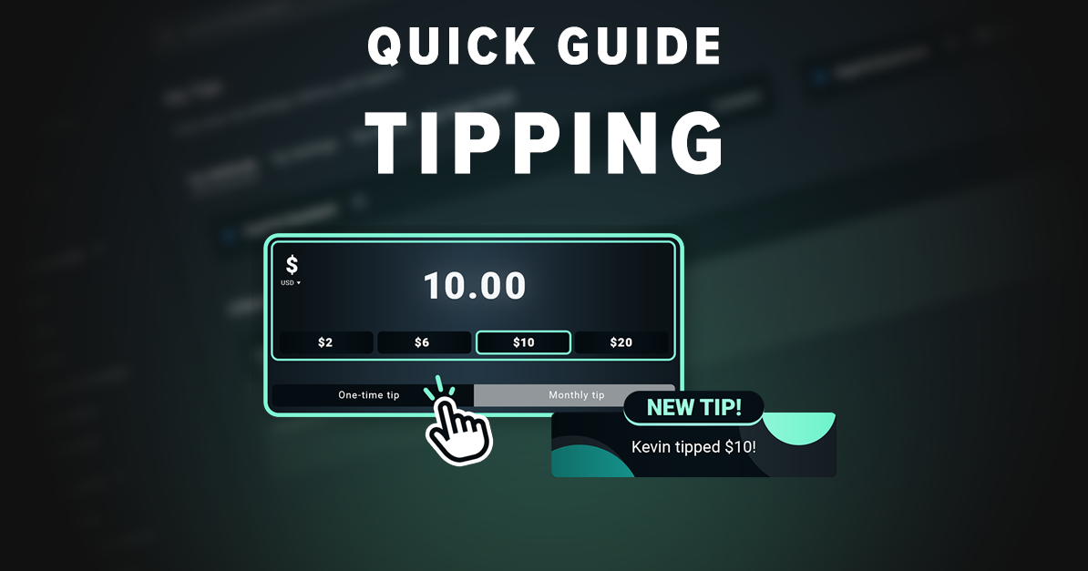 Stream Tipping Examples Streamlabs | Streamlabs